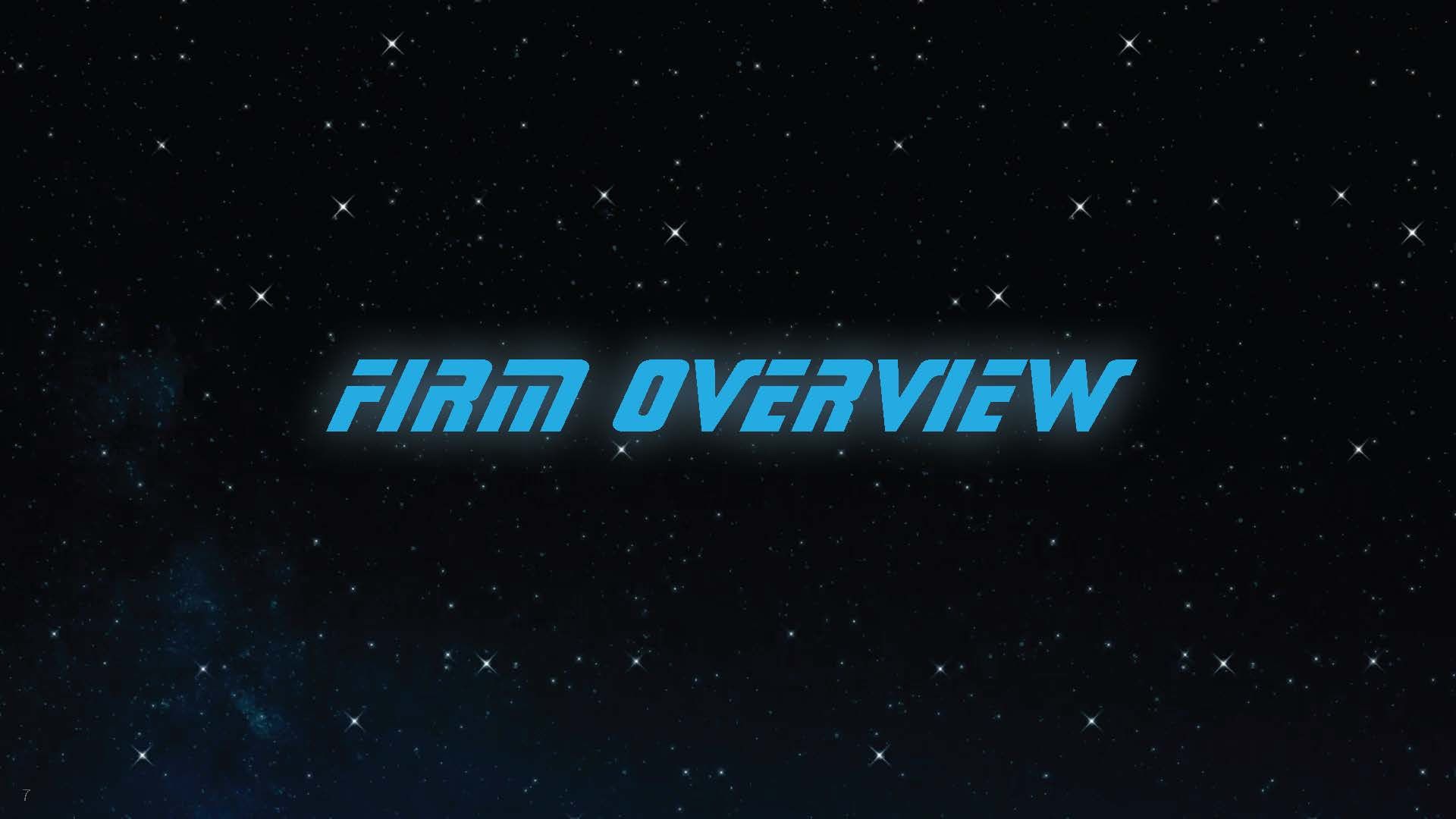 Firm Overview