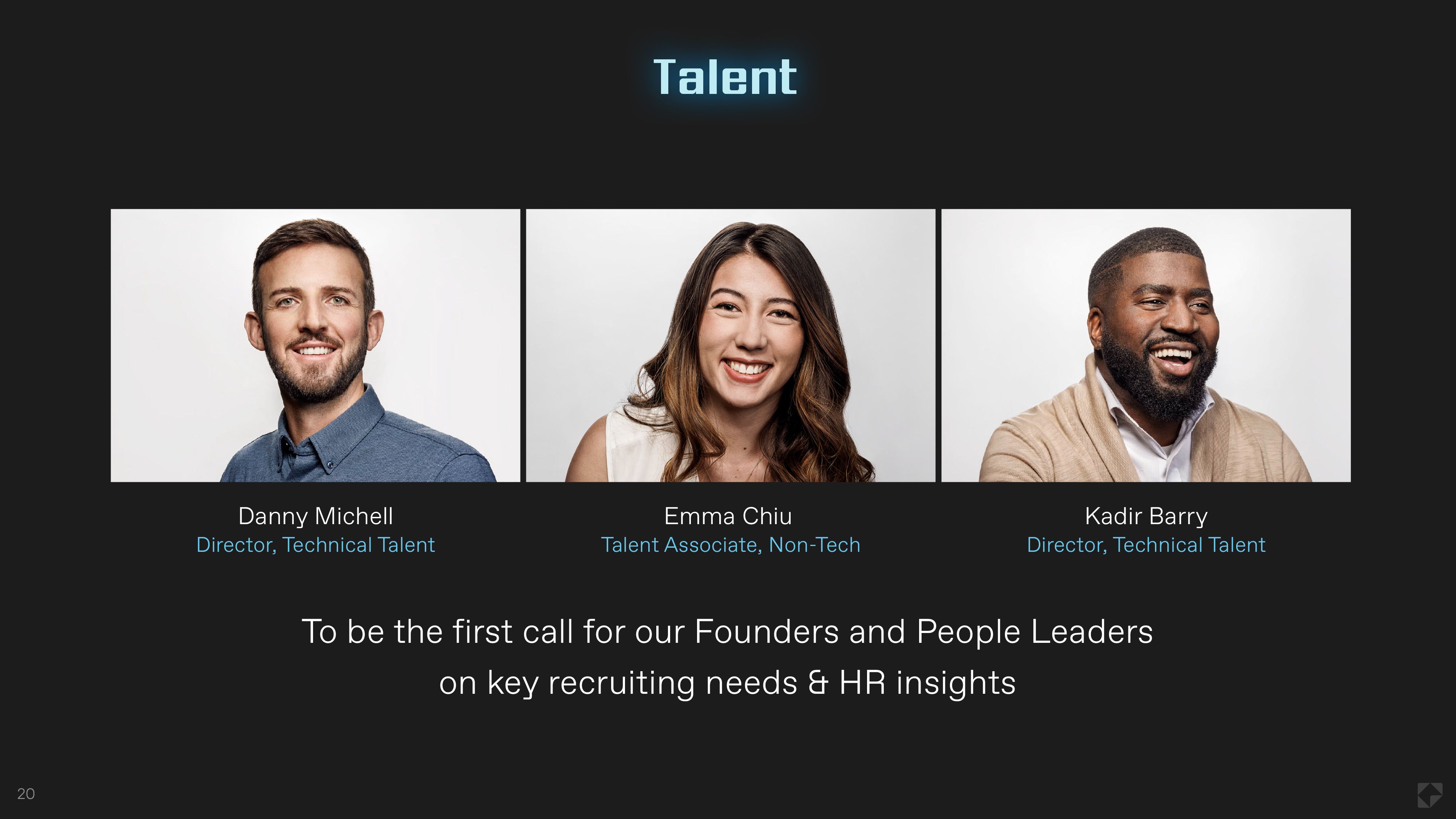 20 Talent Team